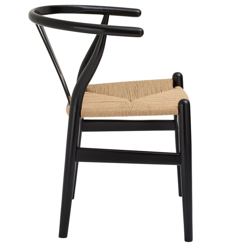 Dayanara solid deals wood dining chair